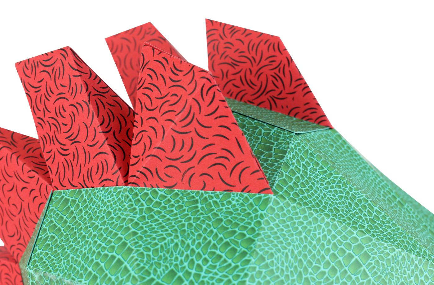 Petit Dino en papier 3D – Image 2