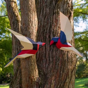 Oiseaux en papier 3D