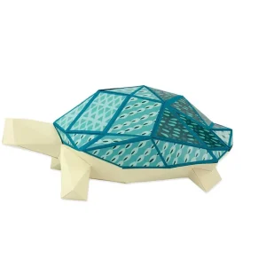 Tortue à décorer en papier 3D